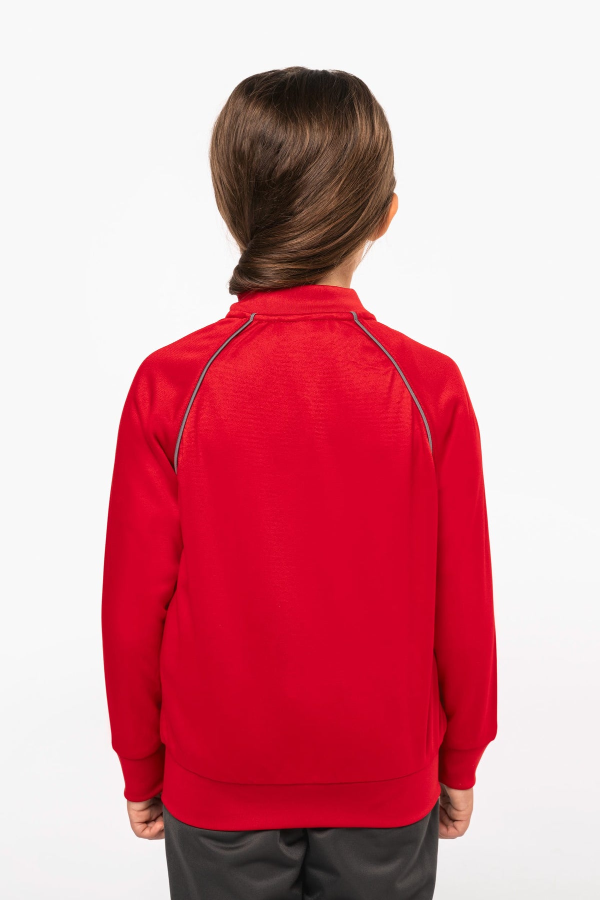 PROACT® PA385 Kindertrainingsjasje met rits en biesje