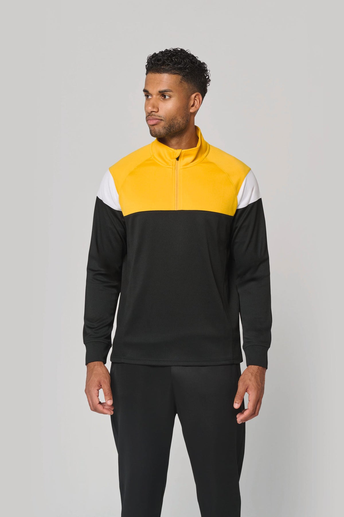 PROACT® PA387 Trainingssweater 1/4 rits unisex