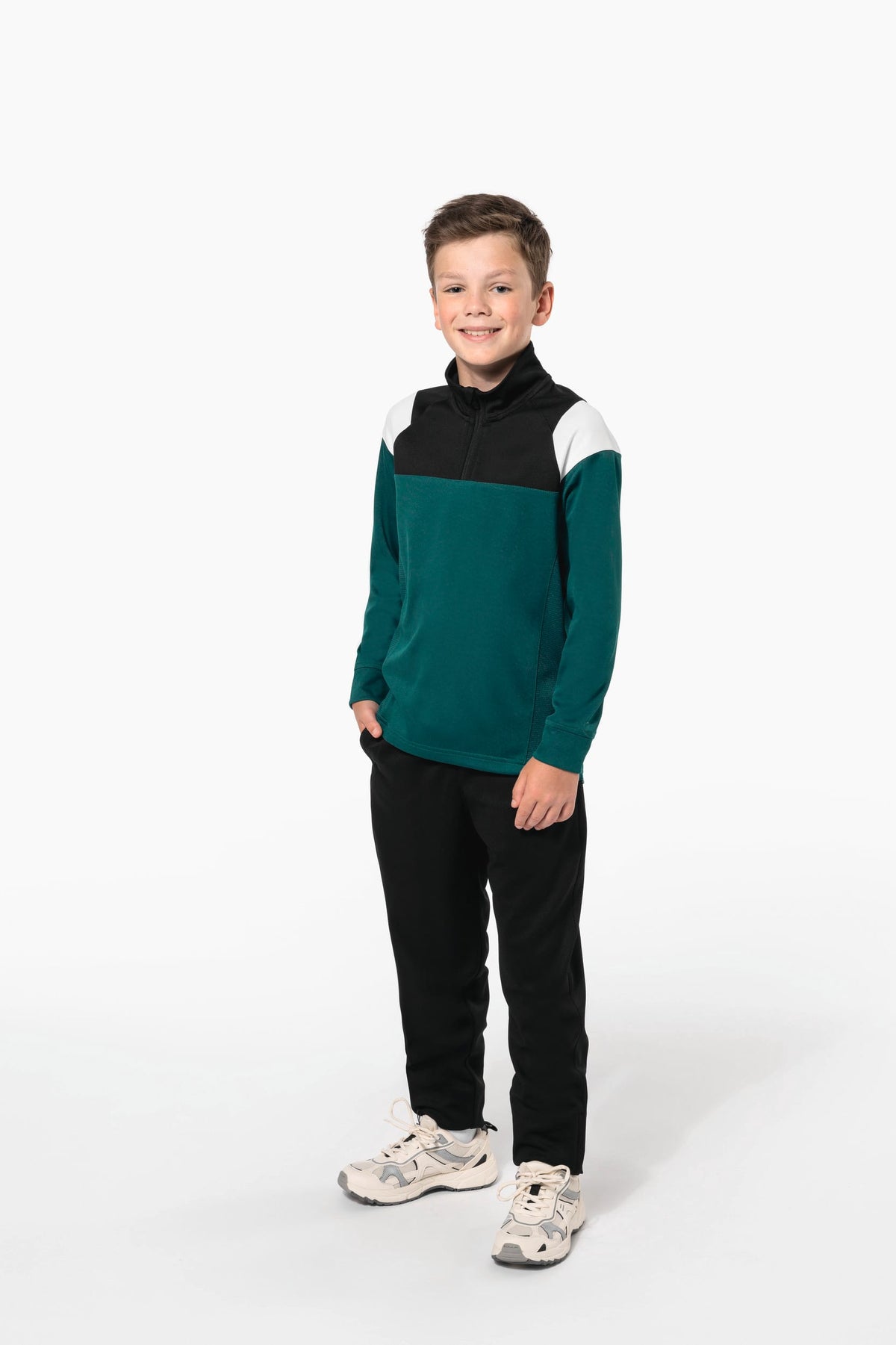 PROACT® PA388 Trainingssweater 1/4 rits kind