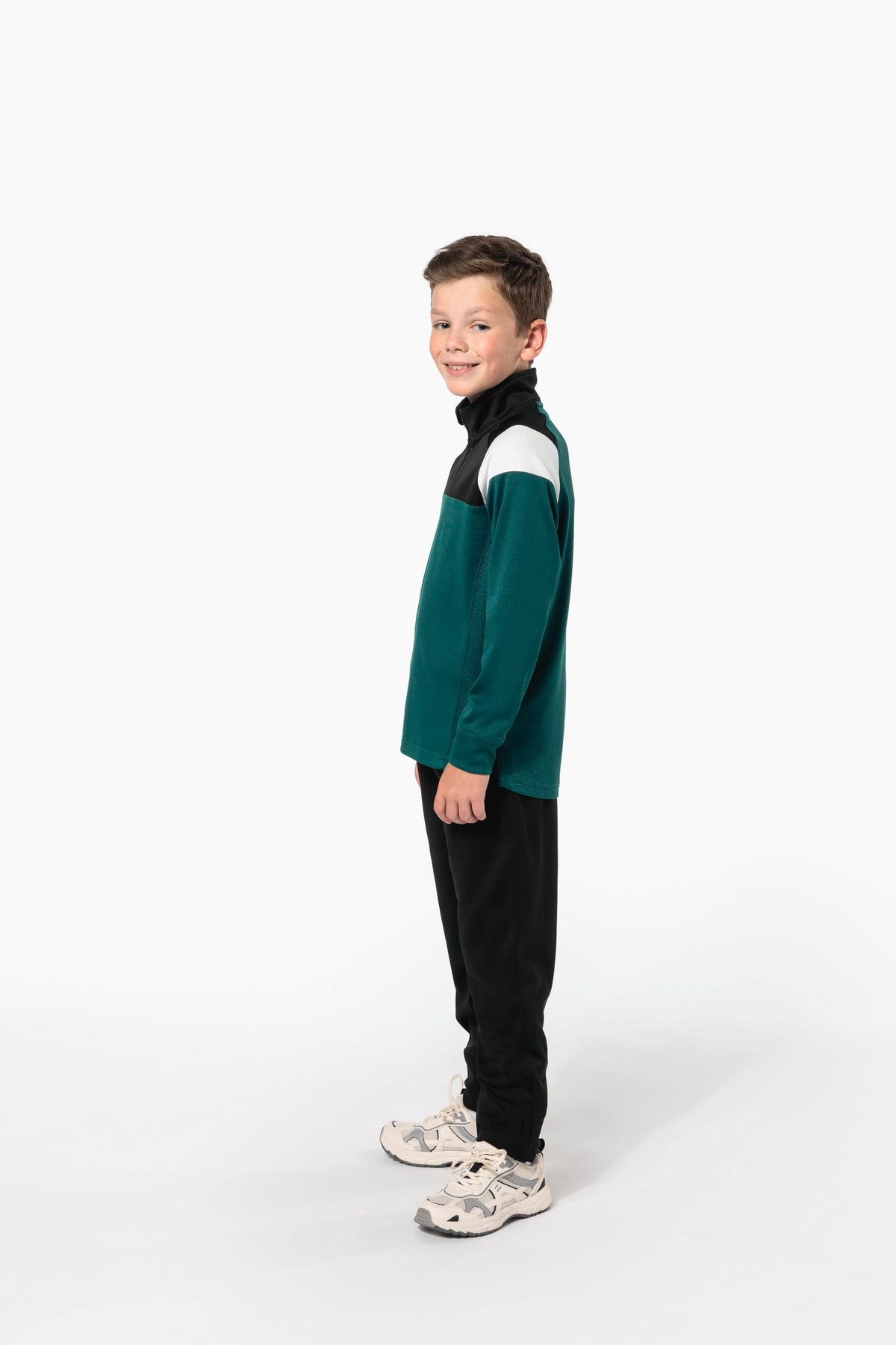 PROACT® PA388 Trainingssweater 1/4 rits kind