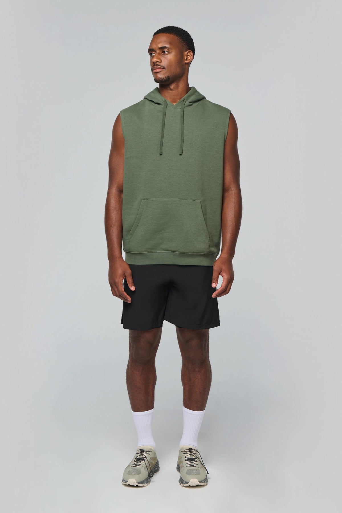 PROACT® PA393 unisex mouwloze hoodie
