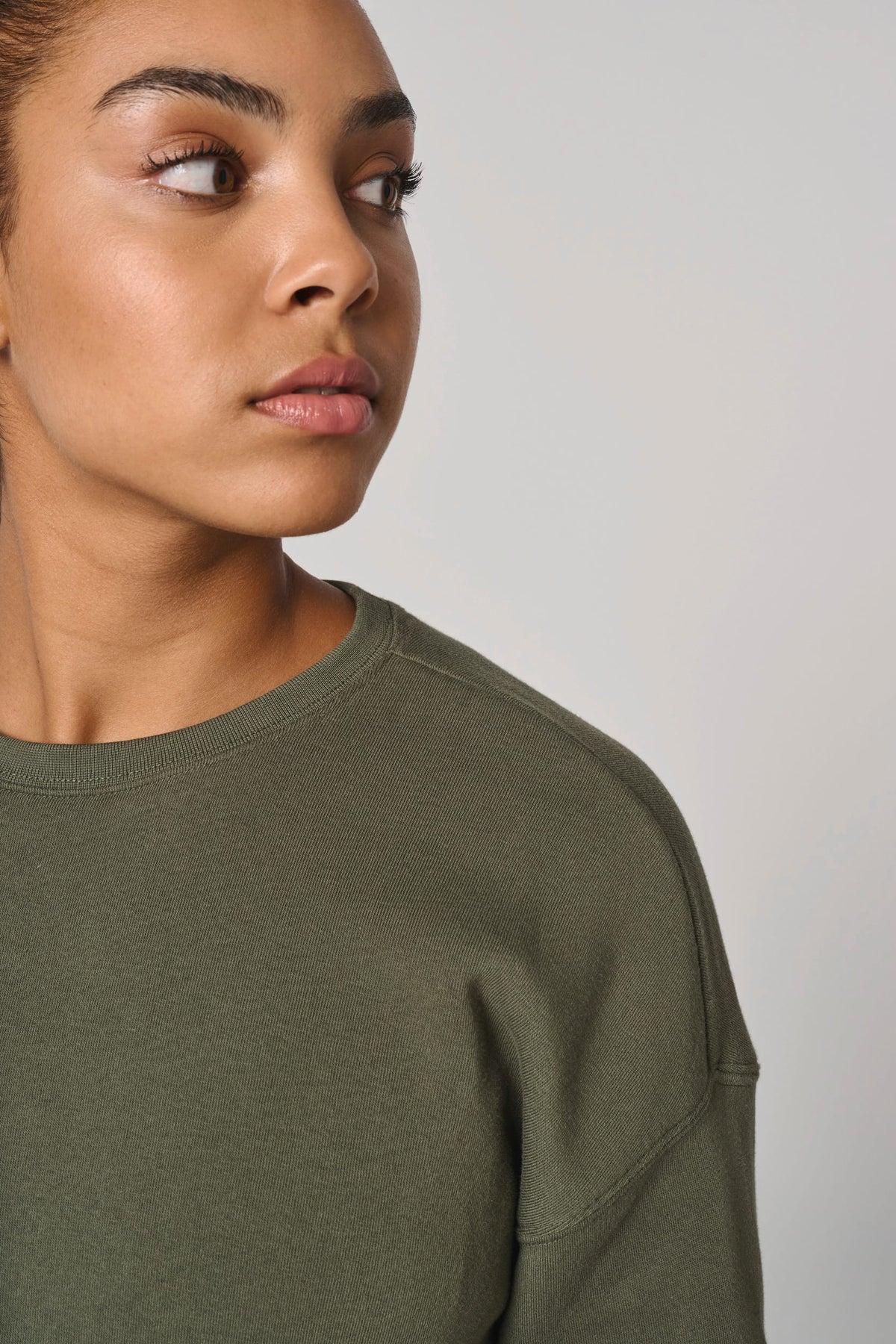 PROACT® PA395 Cropped damessweater met ronde hals