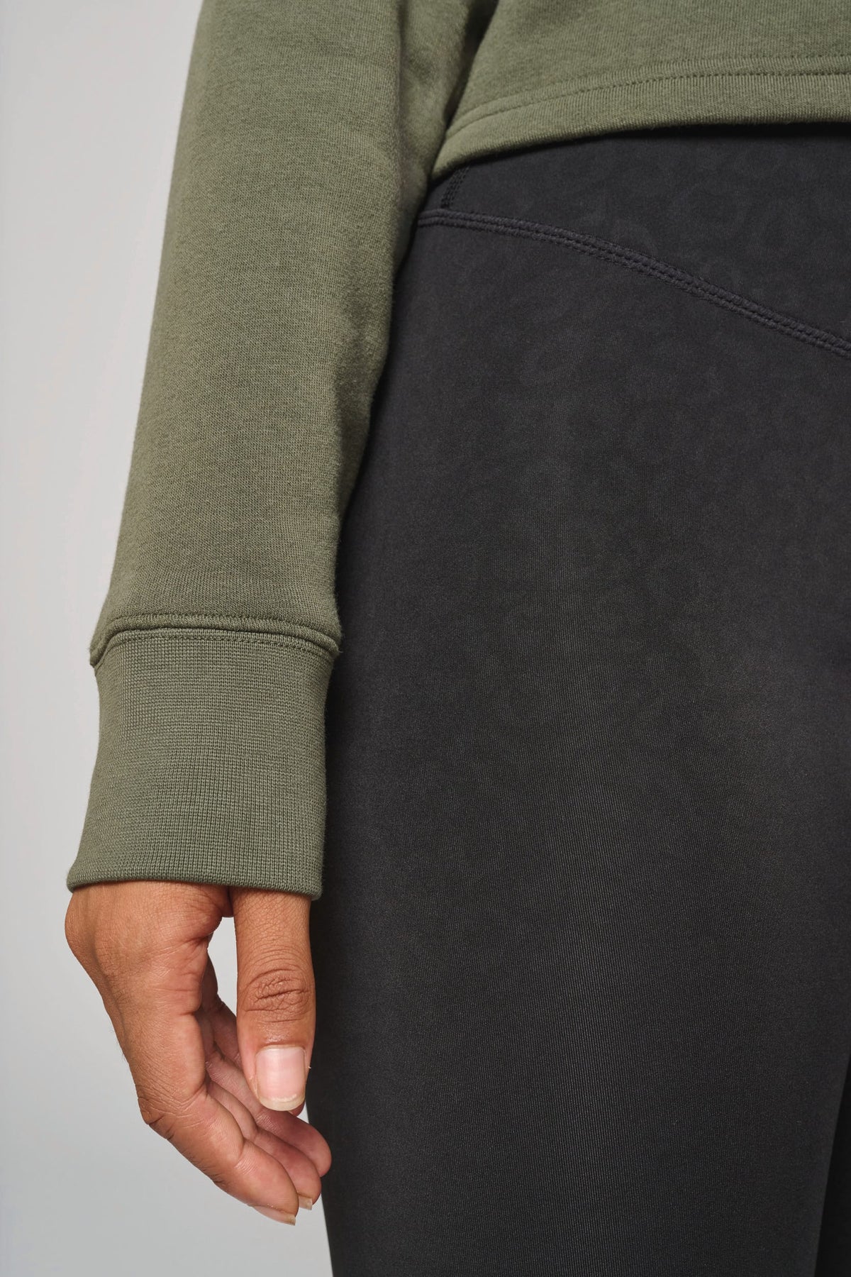 PROACT® PA395 Cropped damessweater met ronde hals