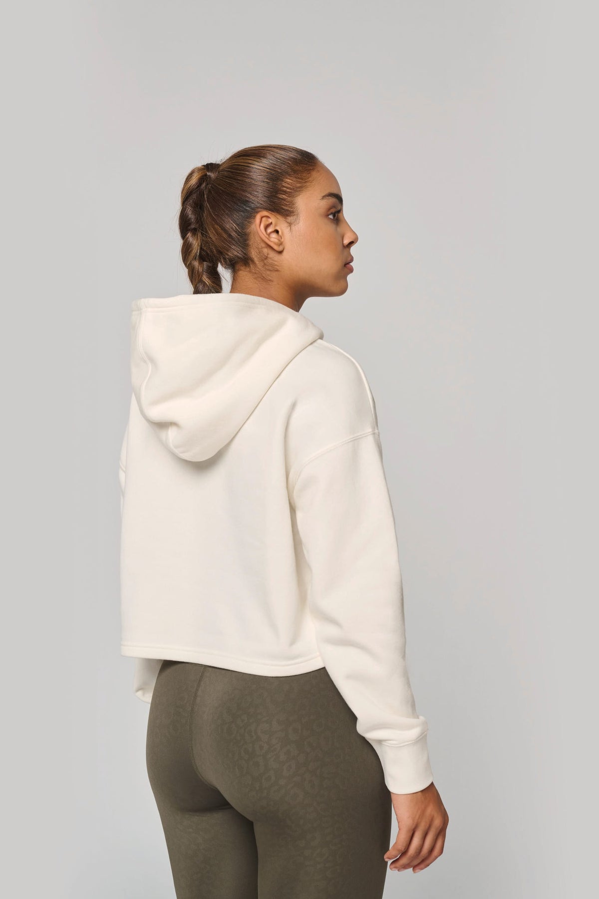 PROACT® PA396 Cropped damessweater met capuchon