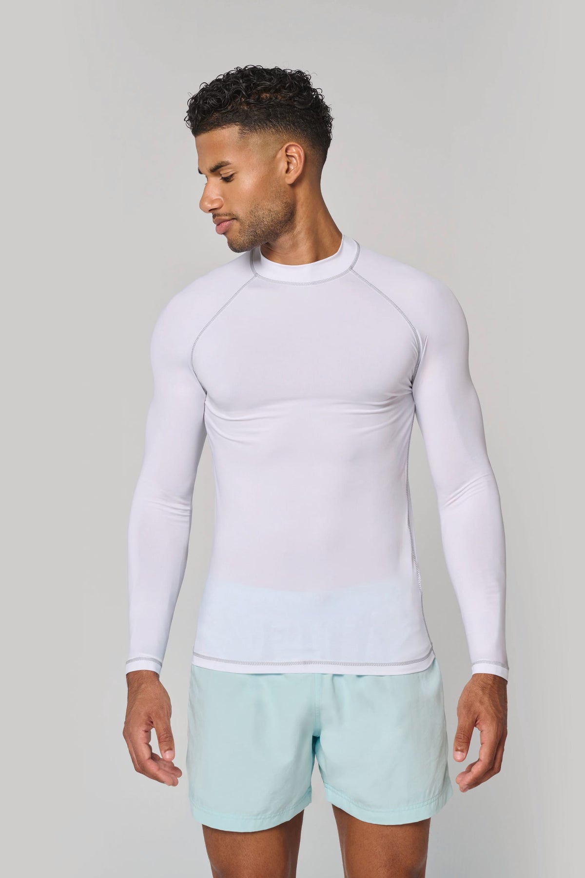 PROACT® PA4017 Functioneel heren-T-shirt met lange mouwen en anti-UV-bescherming