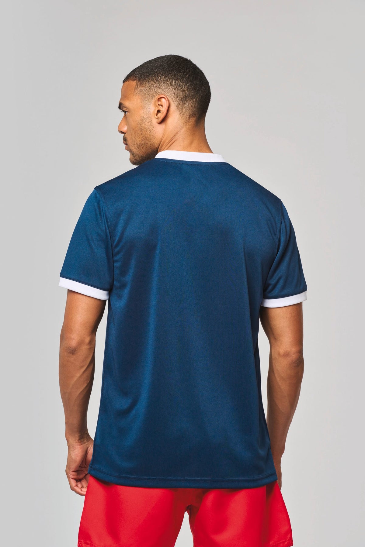 PROACT® PA4027 Rugbyshirt met korte mouwen unisex