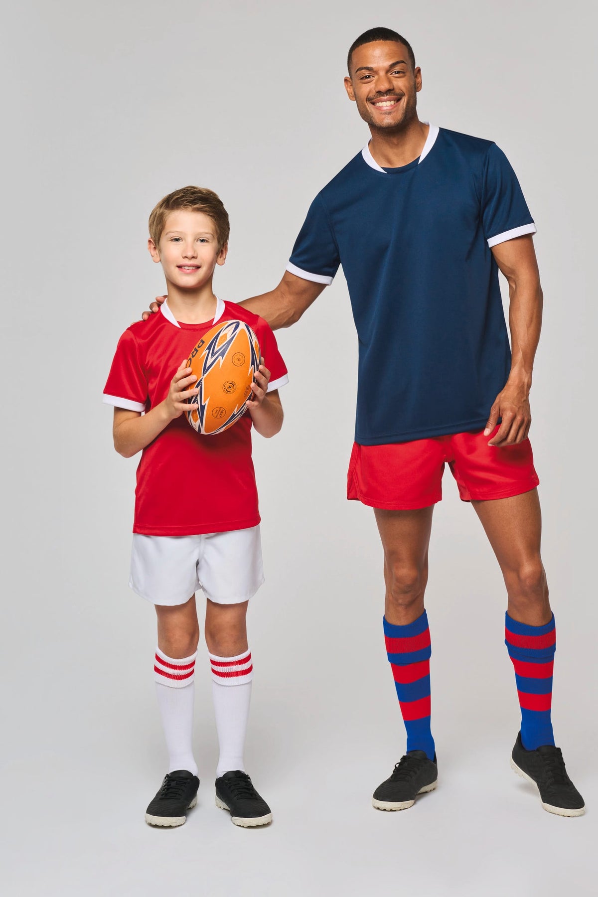 PROACT® PA4028 Kinder rugbyshirt met korte mouwen