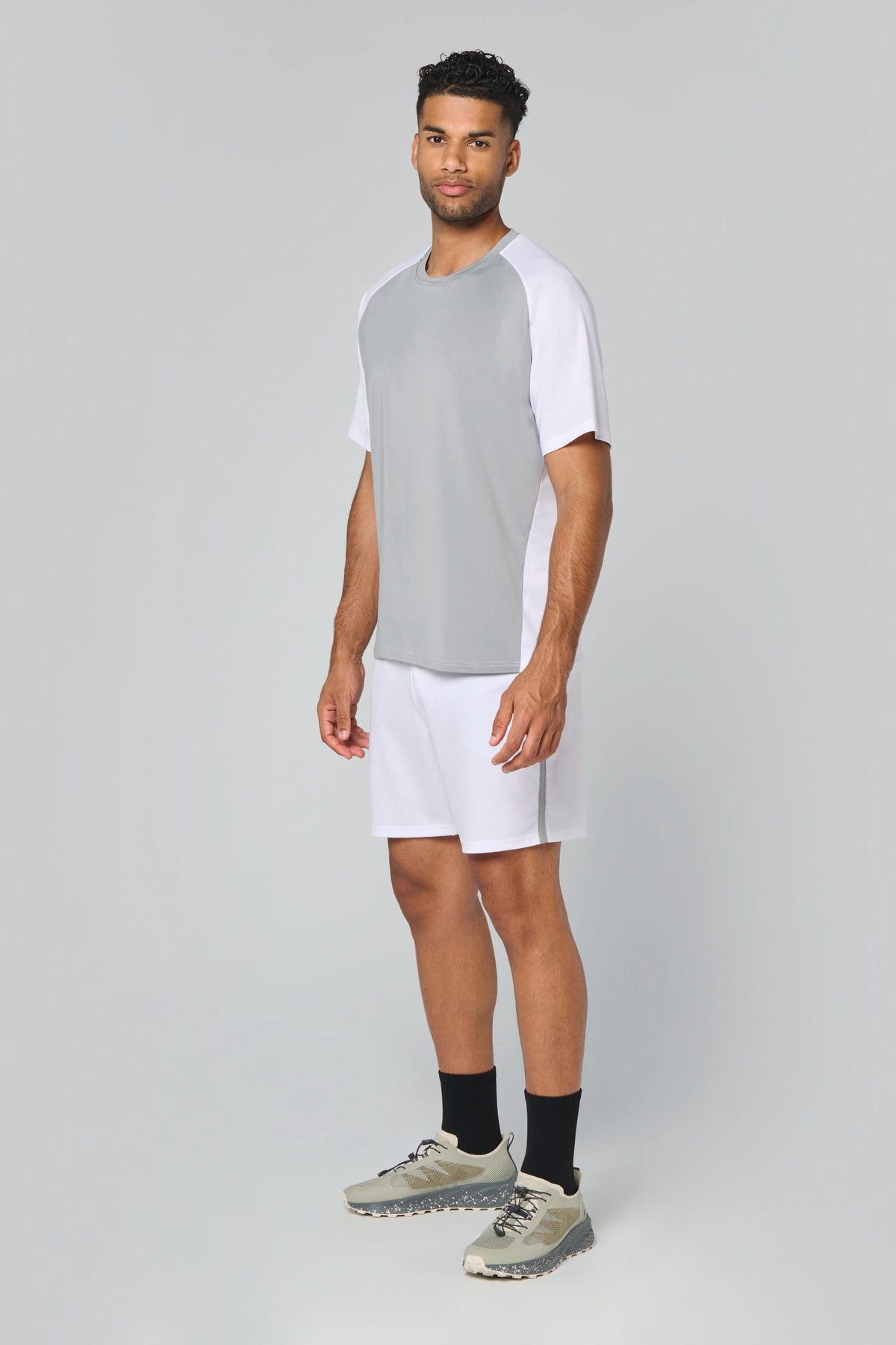 PROACT® PA4030 Tweekleurig padel-T-shirt met raglanmouwen voor heren