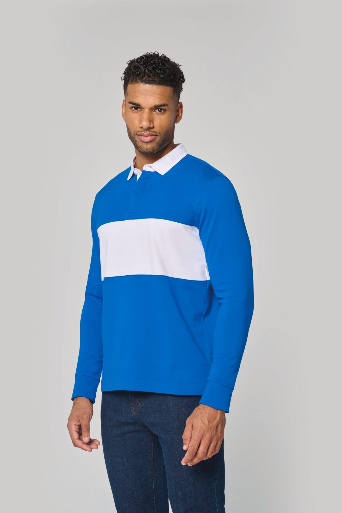 PROACT® PA429 Rugbypolo met lange mouwen