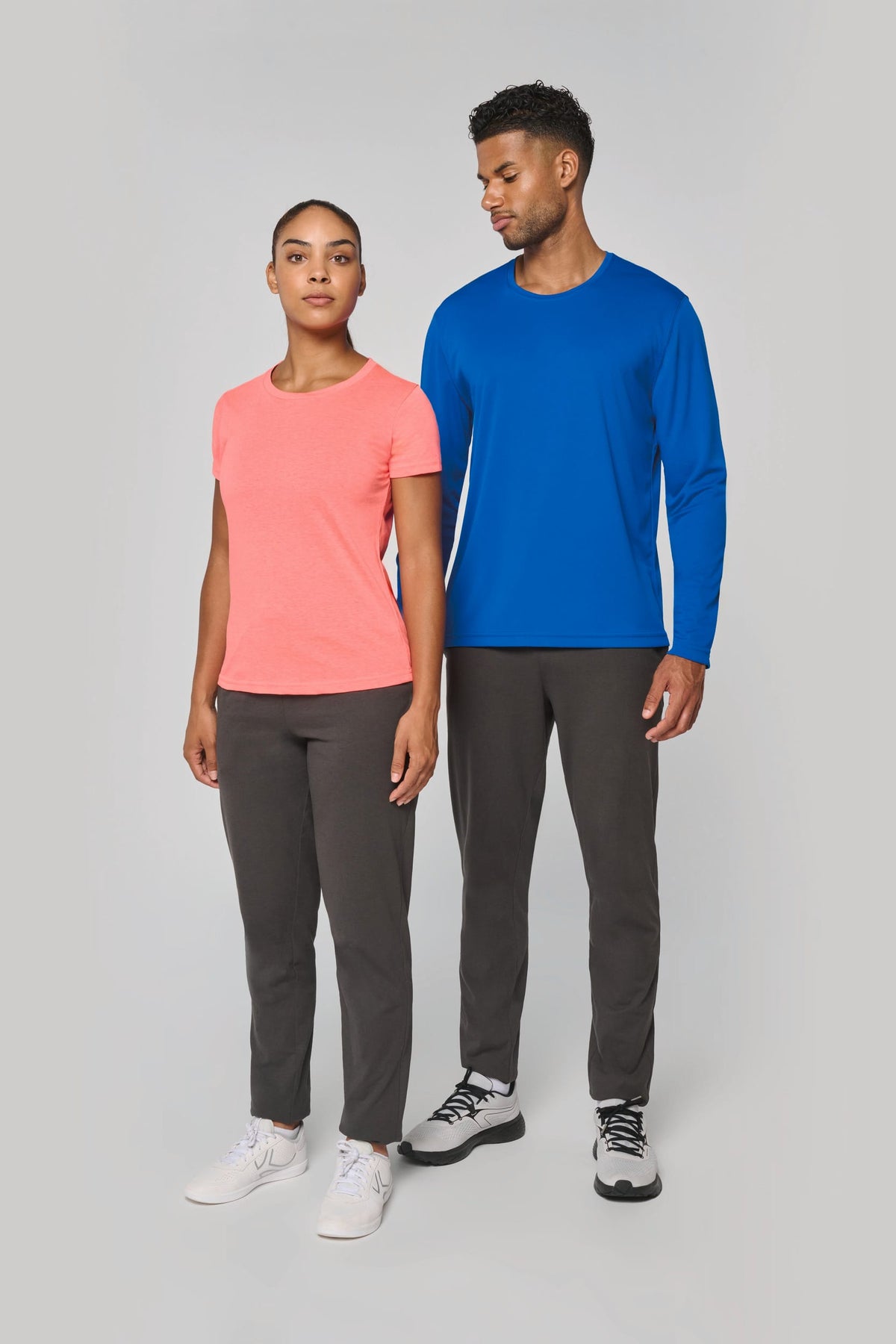 PROACT® PA4021 Damessport-T-shirt triblend met ronde hals