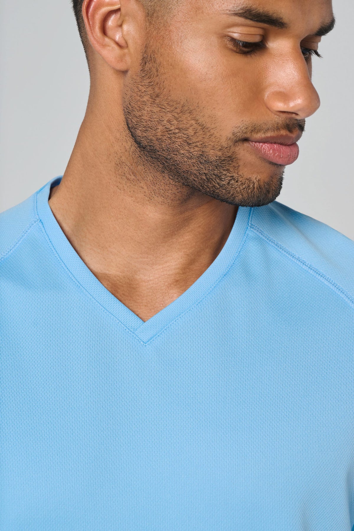 PROACT® PA476 Heren-sport-T-shirt V-hals
