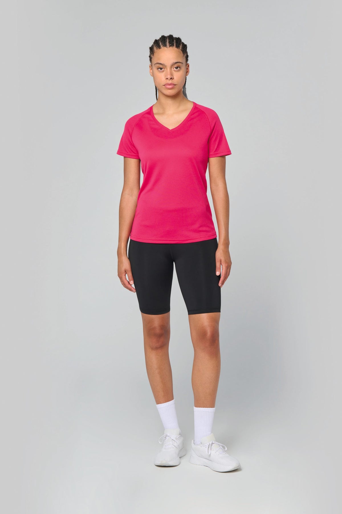 PROACT® PA477 Dames sport-T-shirt V-hals