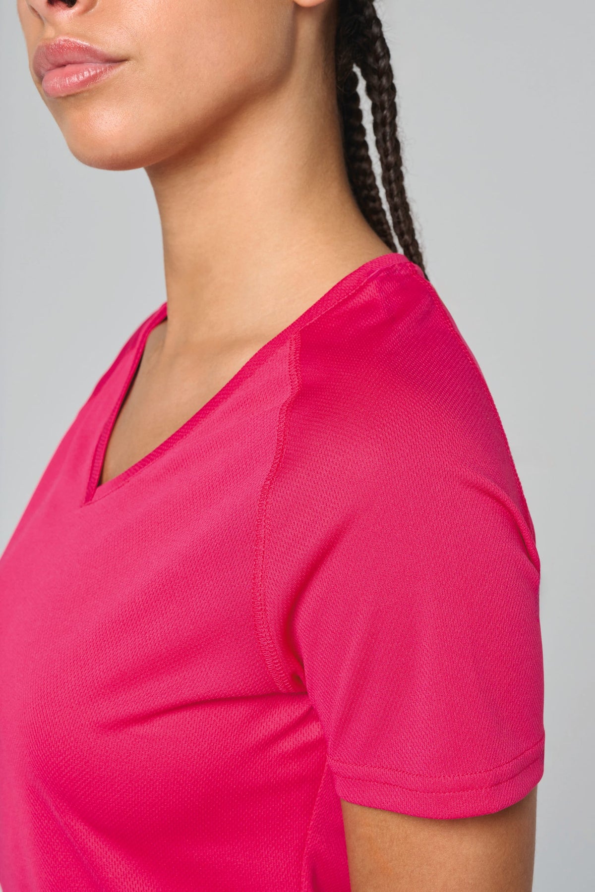 PROACT® PA477 Dames sport-T-shirt V-hals