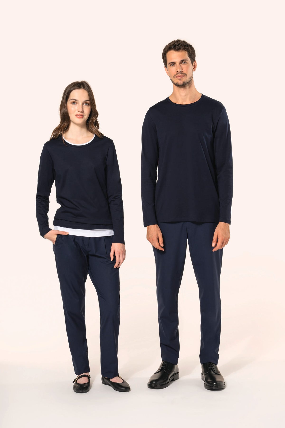 Kariban Premium PK303 Supima® dames-T-shirt ronde hals lange mouwen
