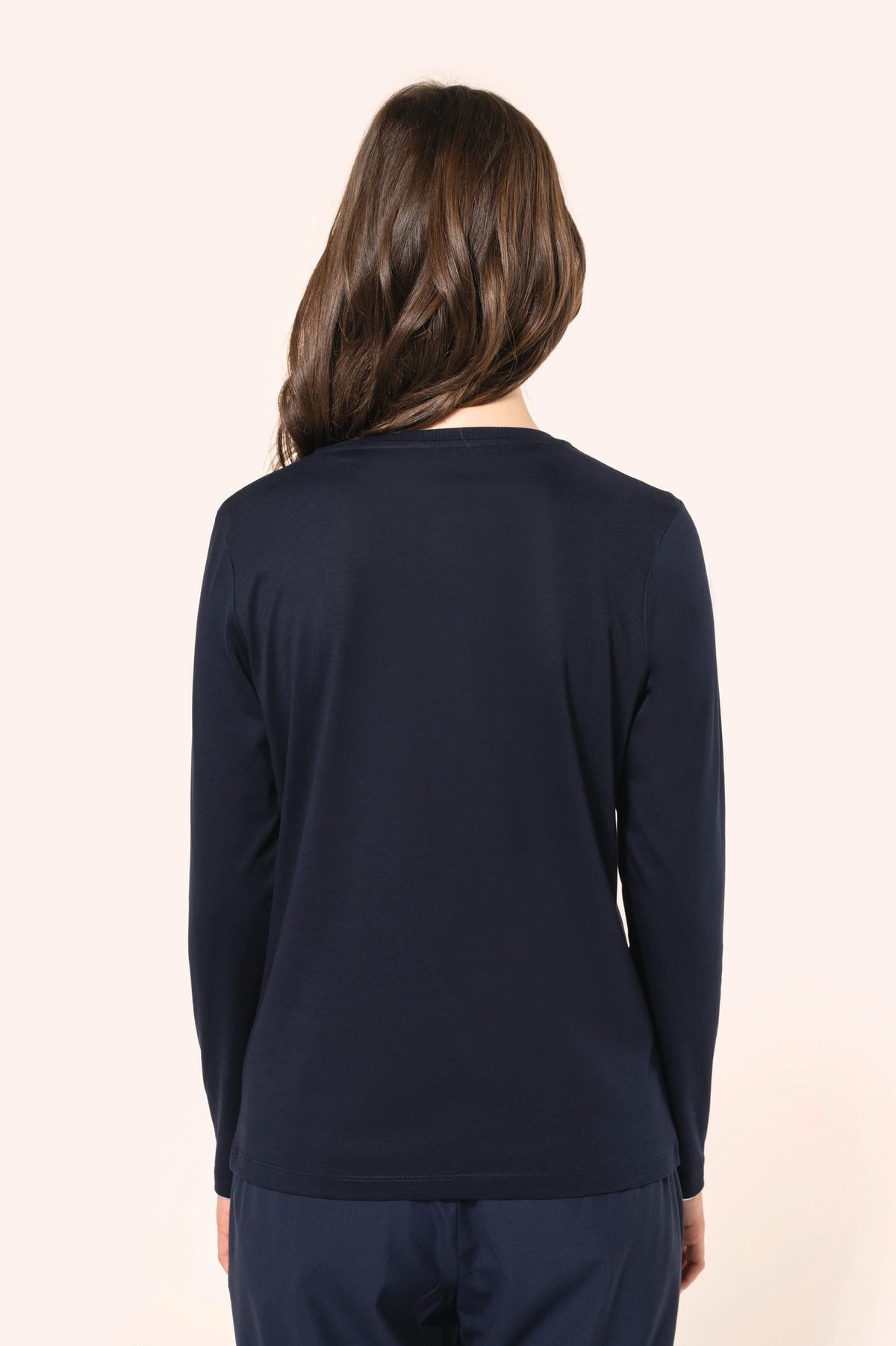 Kariban Premium PK303 Supima® dames-T-shirt ronde hals lange mouwen