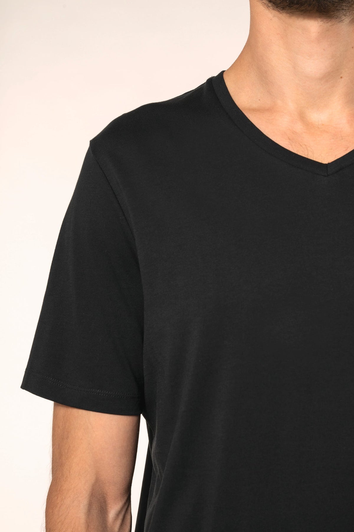 Kariban Premium PK304 Supima® heren-T-shirt V-hals korte mouwen
