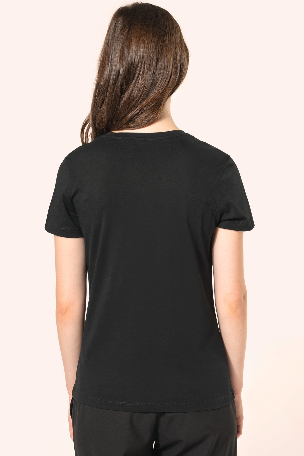 Kariban Premium PK305 Supima® dames-T-shirt V-hals korte mouwen