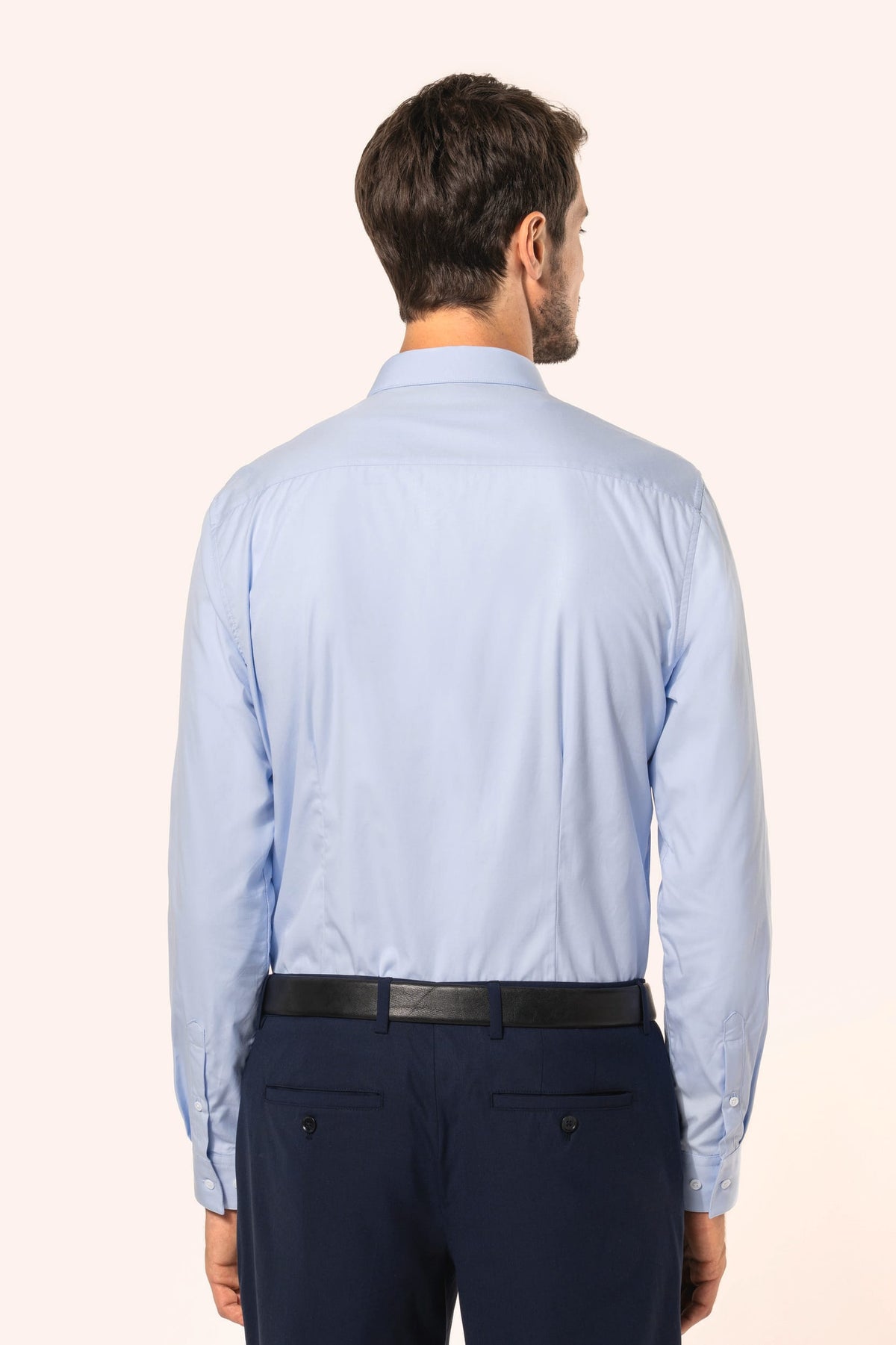 Kariban Premium PK504 Popeline Herenoverhemd met lange mouwen