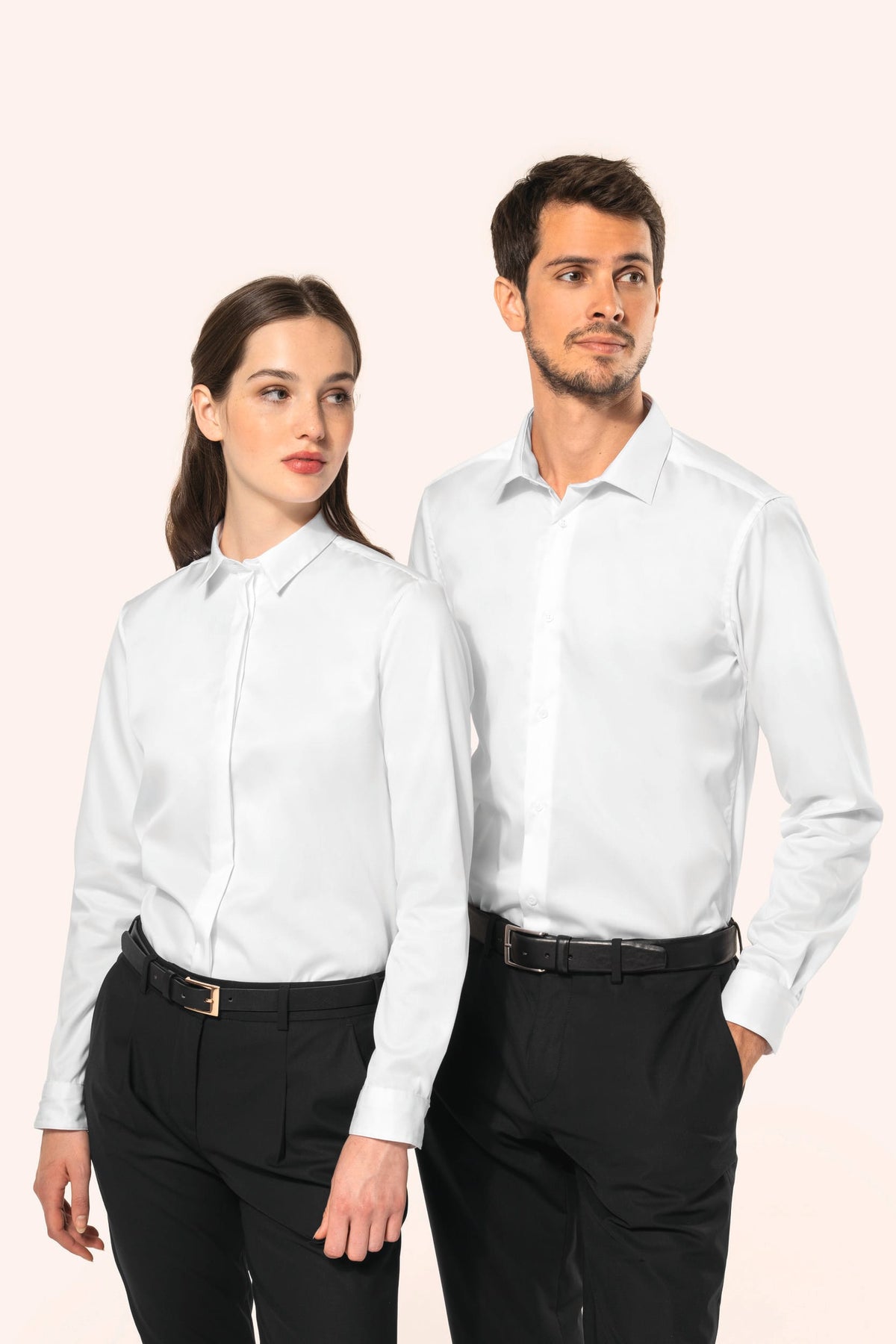 Kariban Premium PK507 Damesoverhemd van twill met lange mouwen