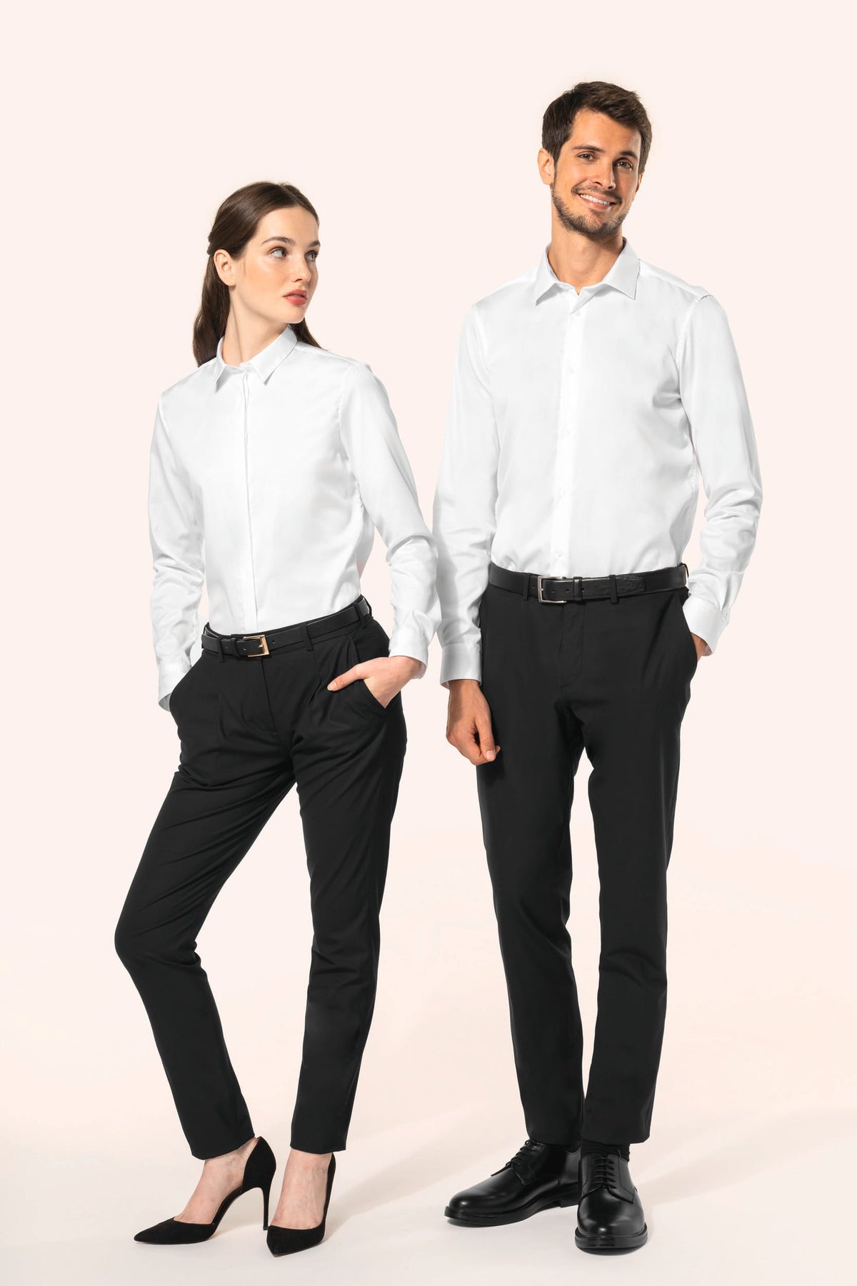 Kariban Premium PK507 Damesoverhemd van twill met lange mouwen