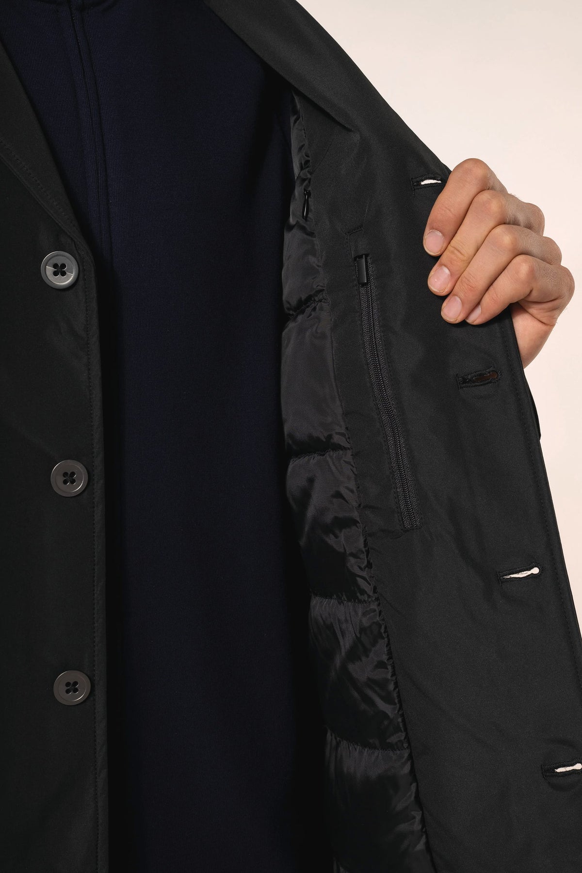 Kariban Premium PK602 Gestructureerde trenchcoat voor heren