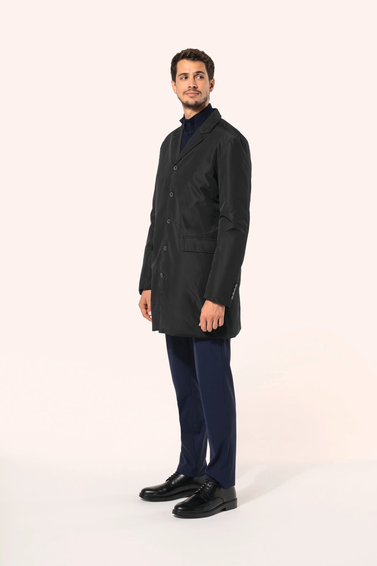 Kariban Premium PK602 Gestructureerde trenchcoat voor heren