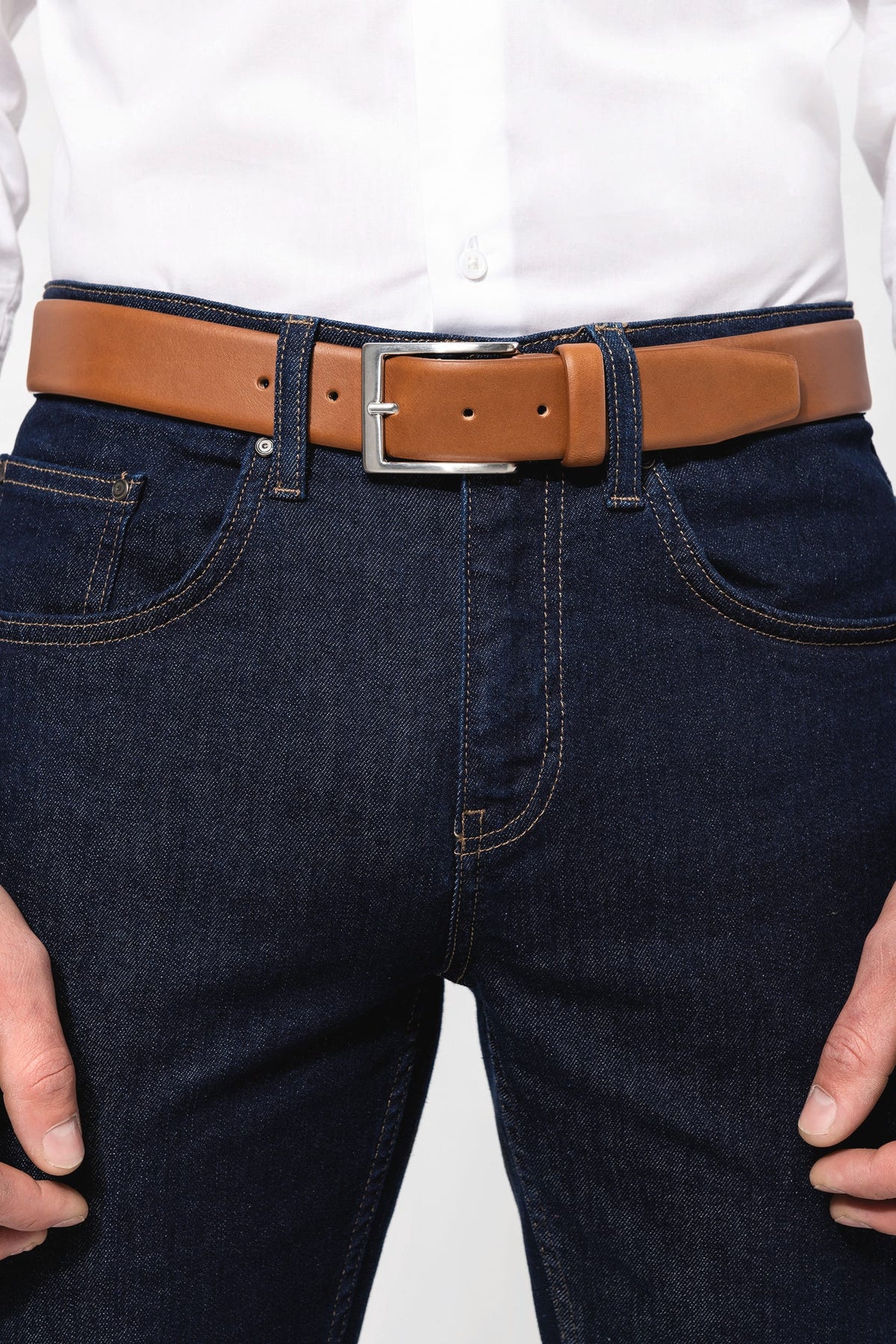 Kariban Premium PK820 Lederen herenriem