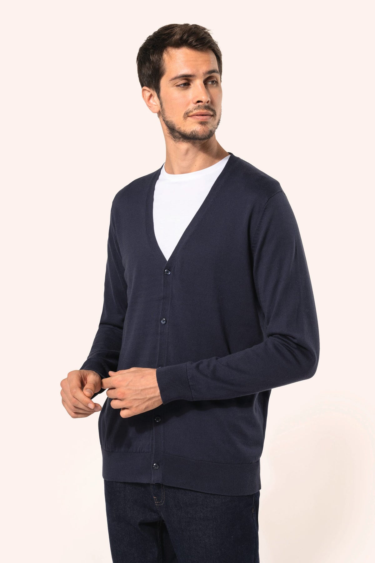 Kariban Premium PK902 Heren Supima® cardigan