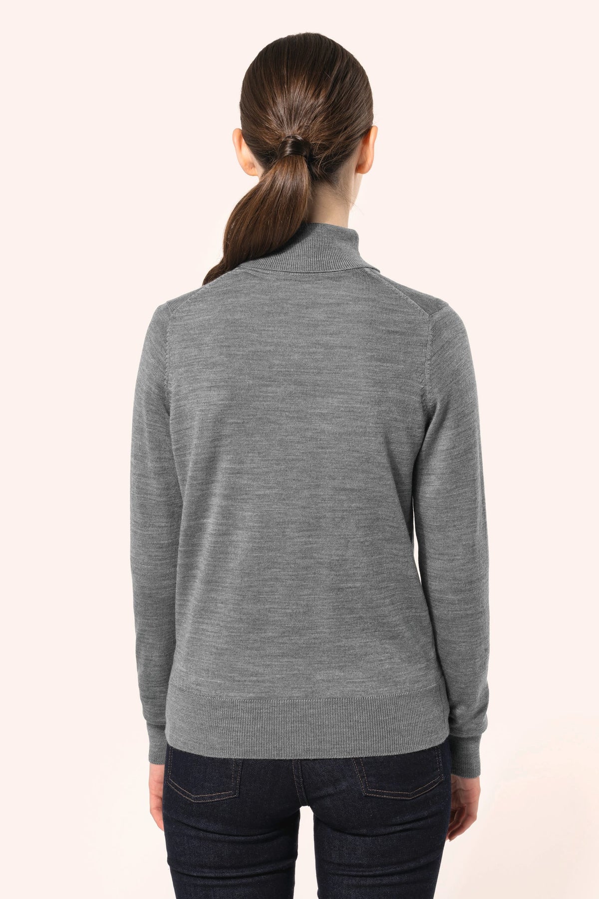 Kariban Premium PK913 Merinotrui rolkraag dames
