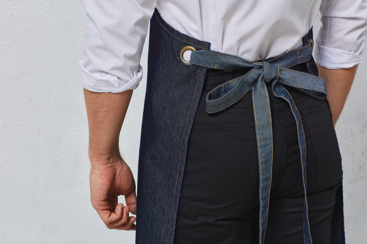 Premier PR127 Domain - Contrast denim halterschort