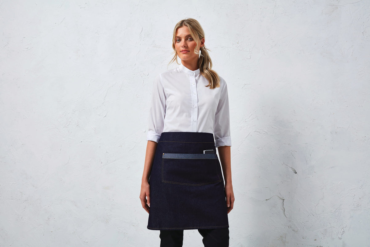 Premier PR128 Domain - Contrast denim heupschort