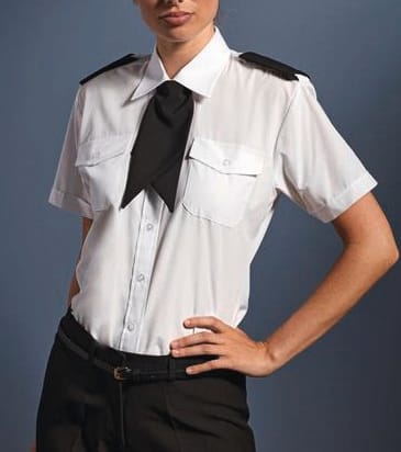 Premier PR312 Ladies Pilot Short Sleeved Shirt