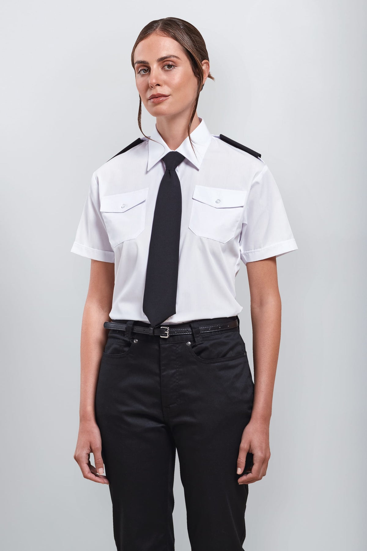 Premier PR312 Ladies Pilot Short Sleeved Shirt