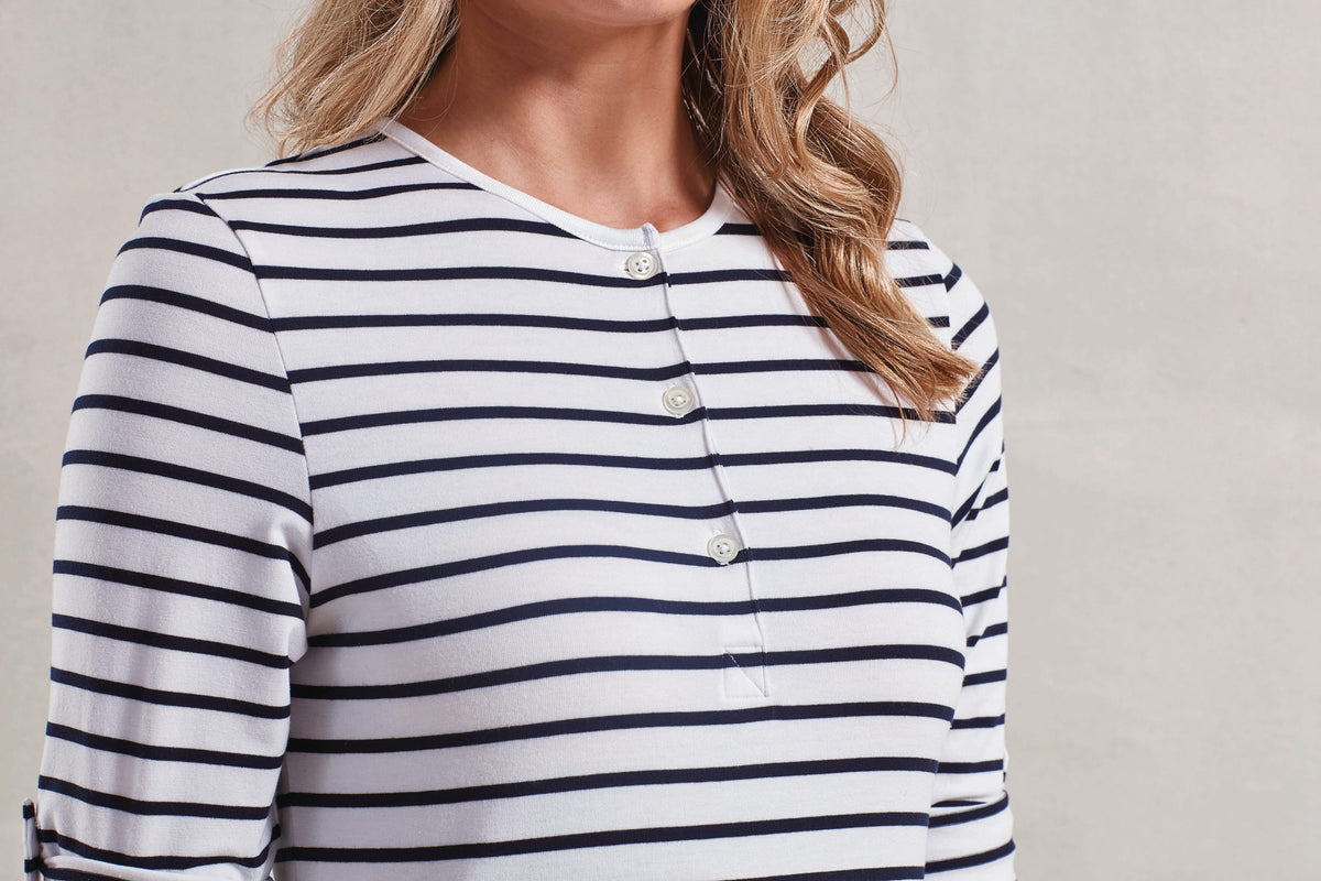 Premier PR318 Long John - Women's roll sleeve T-shirt