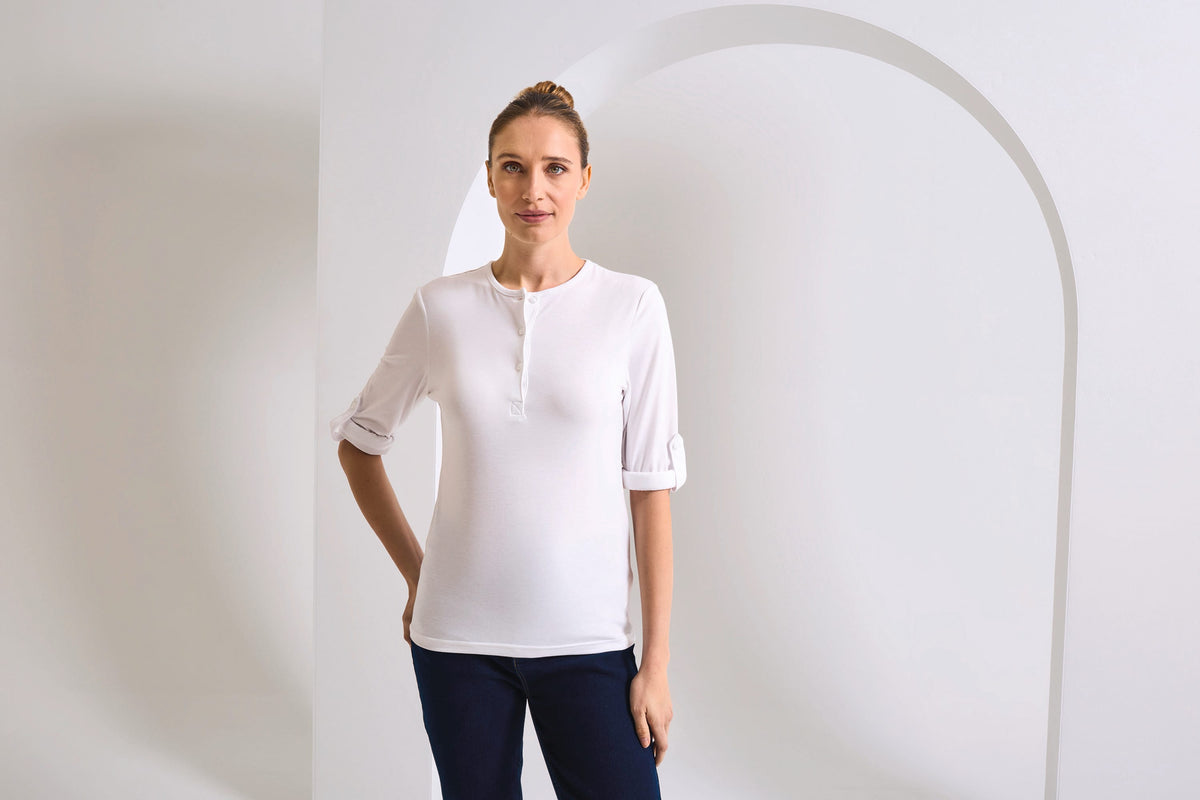 Premier PR318 Long John - Women's roll sleeve T-shirt