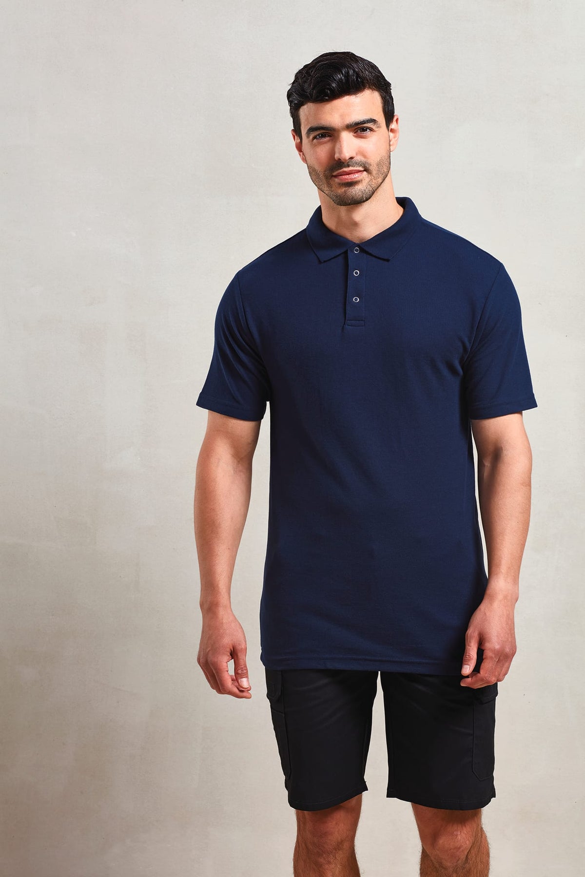 Premier PR612 Coolchecker Studded Polo
