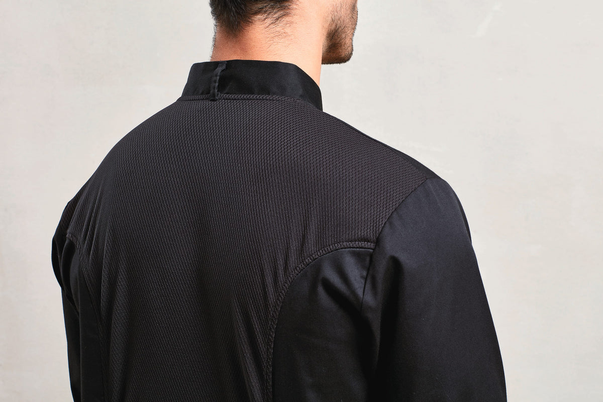 Premier PR903 Koksjasje met lange mouwen Coolchecker®
