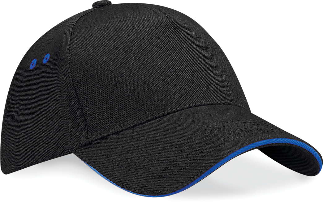 Beechfield® B15C Black / Bright Royal