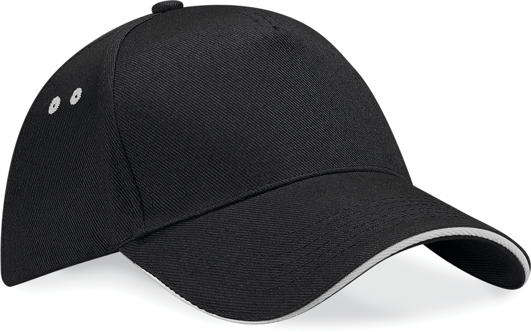Beechfield® B15C Black / Light Grey