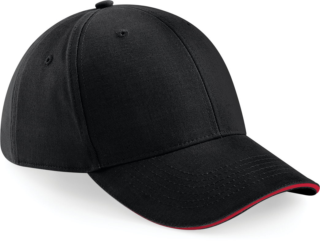 Beechfield® B20 Black / Classic Red