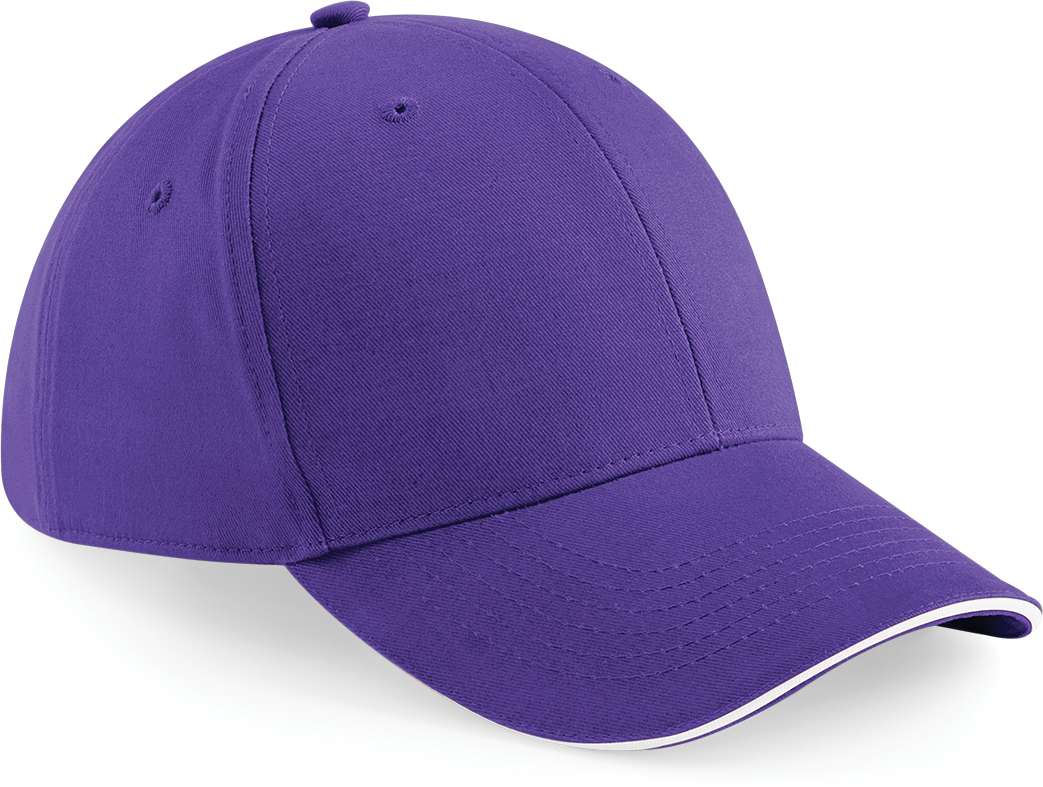 Beechfield® B20 Purple / White