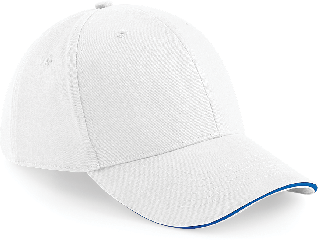 Beechfield® B20 White / Bright Royal