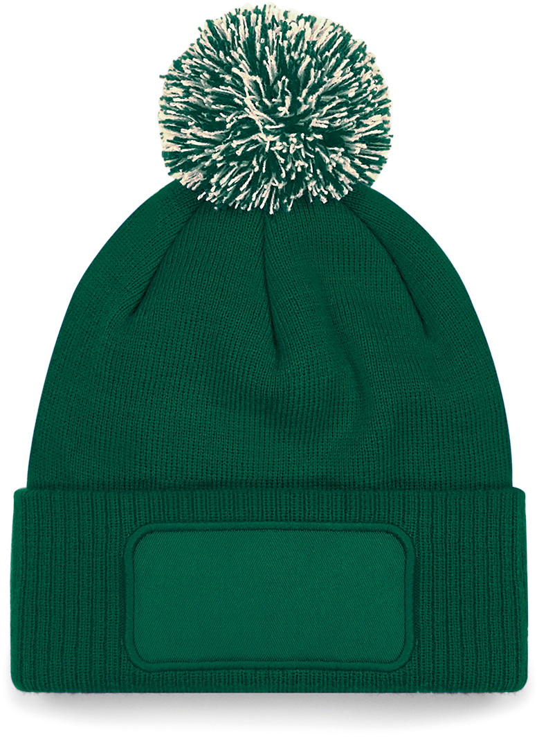 Beechfield® B443 Bottle Green / Off White