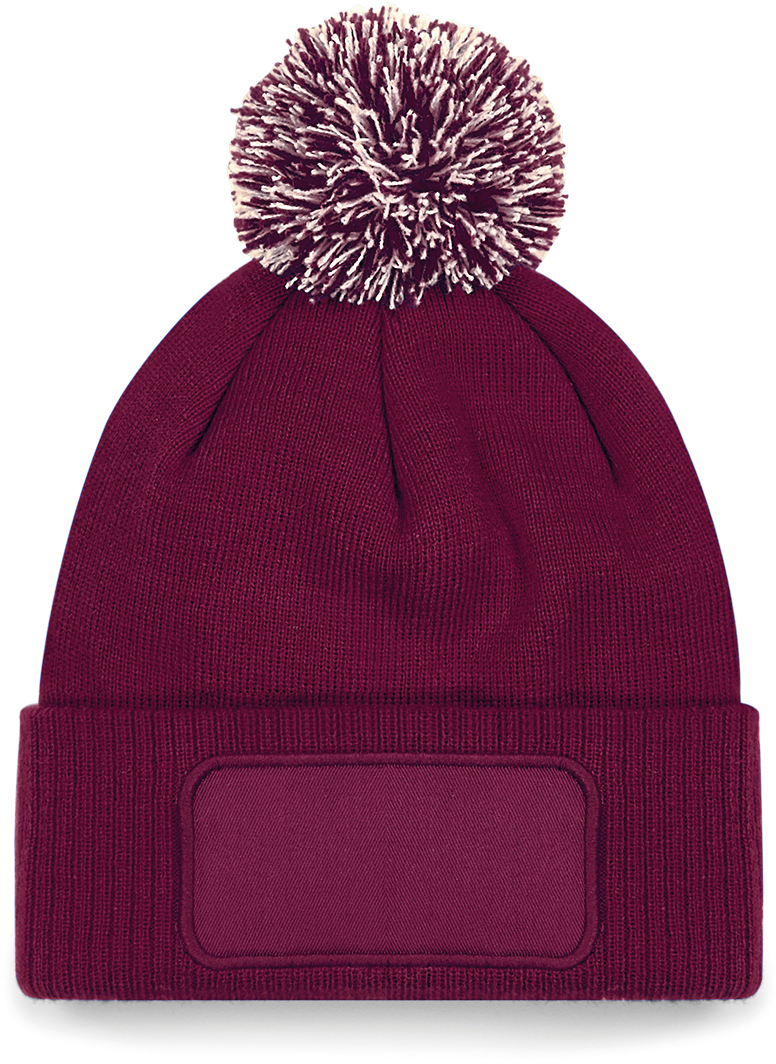 Beechfield® B443 Burgundy / Off White