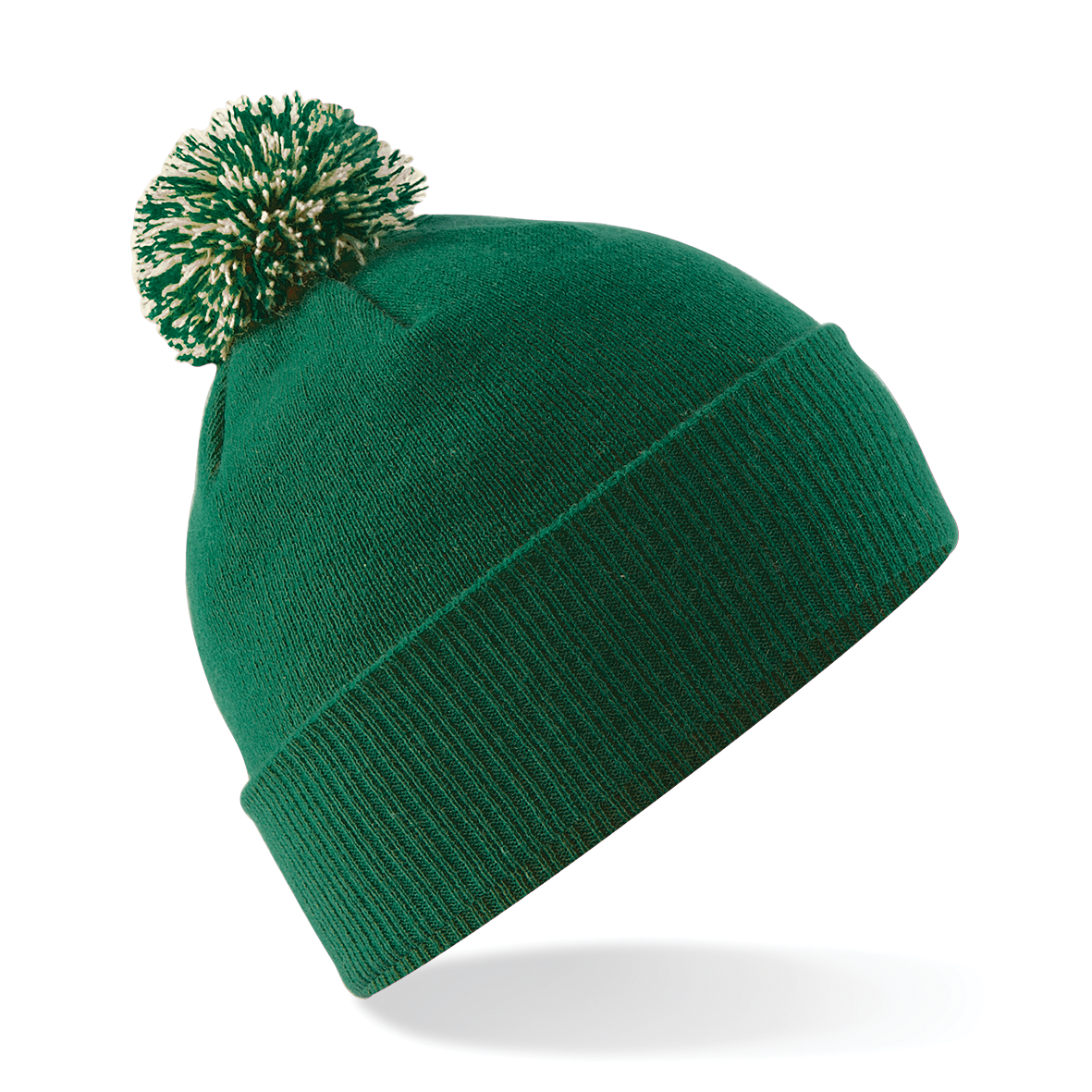 Beechfield® B450 Bottle Green / Off White