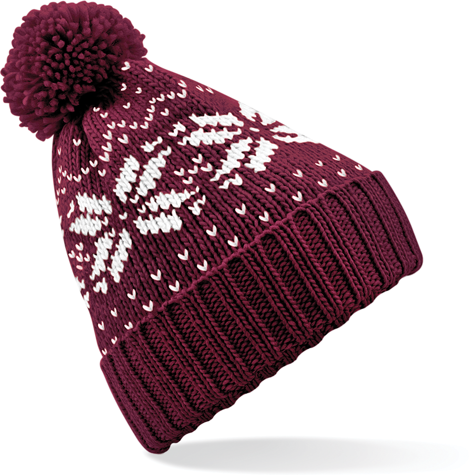 Beechfield® B456 Burgundy / White