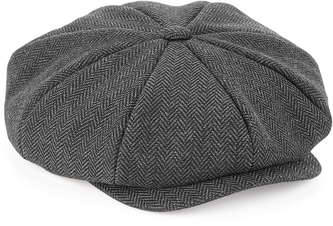 Beechfield® B628 Charcoal Herringbone