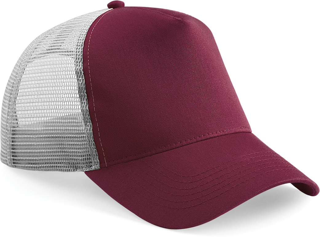 Beechfield® B640 Burgundy / Light Grey