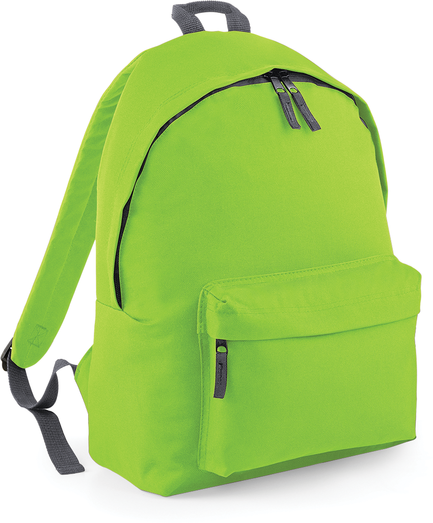 BagBase® BG125J Lime Green / Graphite Grey