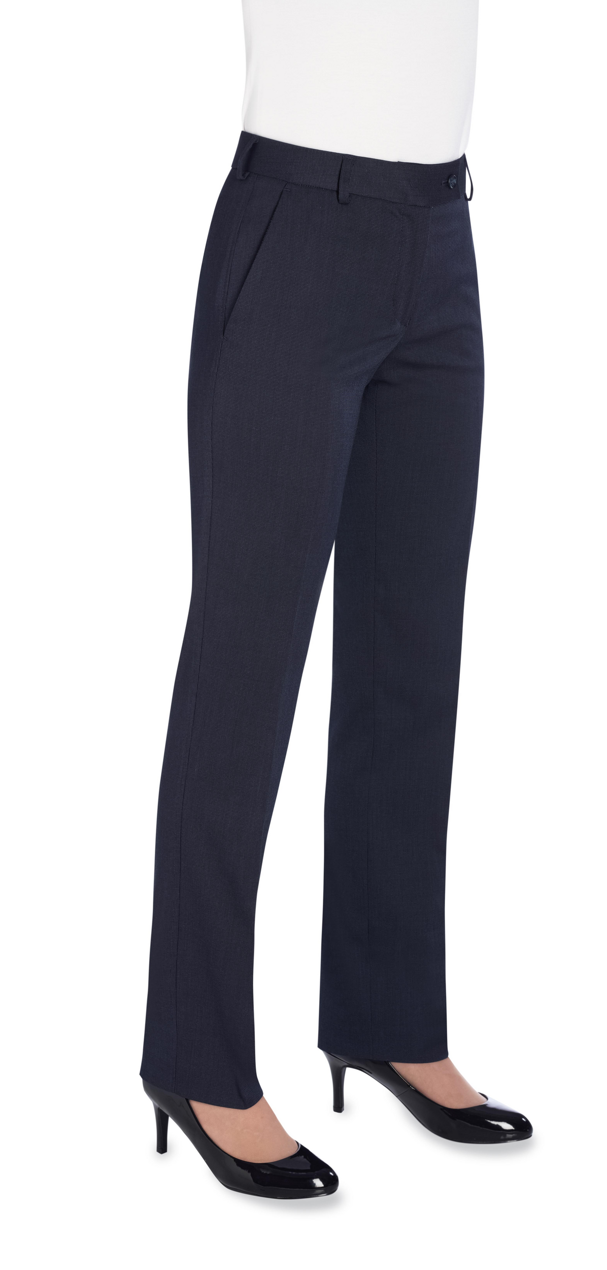 BROOK TAVERNER BT2277 Navy Pin Dot